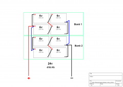 battery setup 24v