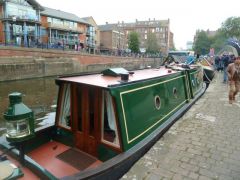 Notts Canal Festival - Visitor boat