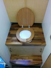 Finished toilet