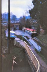 MONTGOMERY CANAL WELSHPOOL AQUEDUCT AND TRIP BOAT 1973