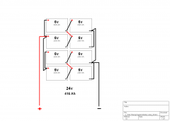 battery setup 24v