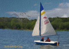 Heading For base In Brightlingsea Creek