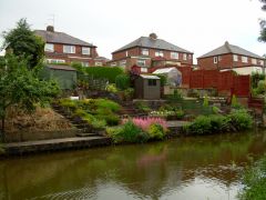 Caldon Canal houses
