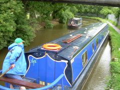 Lucy 1 - preparing to moor