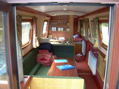 Lucy 1 - saloon and galley