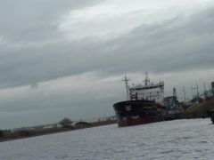 stolt cormorant moored up