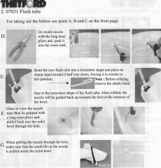 Thetford Flush tube info