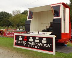 The show trailer at the Black Country Boating Festival 2012