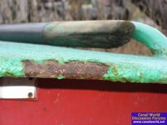 Front roof rust