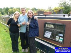 Me, Kev and Sarah outside Nb Mabel Stark