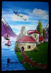 Nb Elgar - stern door panel close up