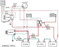 Alternative ammeter wiring