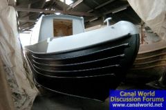 Boat in the workshop