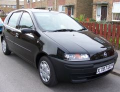 my wifes fiat punto replaced august 06