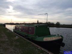 Our boat on 48 hour max mooring at pollington