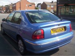our rover 45 replaced september 03