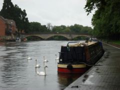 Workman Bridge, Evesham from Visitors Mooring