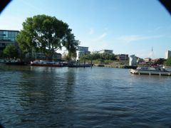 Brentford GU junction with Thames from upstream (Teddington)