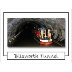 Navigating inside Blisworth Tunnel