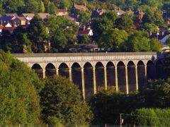 LLANGOLLEN CANAL PONTCYSYLITE AQUEDUCT