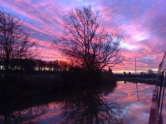 Winter sunrise