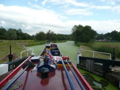 Droitwich barge canal serenity