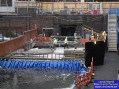 MAILBOX ARM INFILLED BRIDGE DEMOLISHED