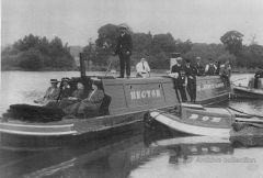 Chance & Hunt tug Stentor on test Batchworth lake