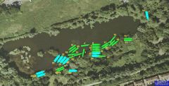 Harefield abandoned boat site approx locations