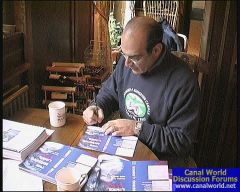 David Suchet signing Missing Links