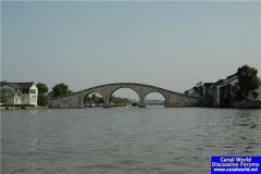 Bridge over Grand Canal, Suzhou, China