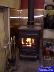 Stove fitted