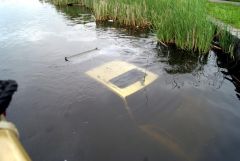 This car didn't float!!