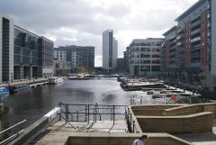 Clarence dock in late September