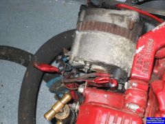 Alternator for left or right question