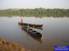 Canoe trip up the Mandovi River