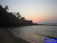 Sunset at Fort Aguada