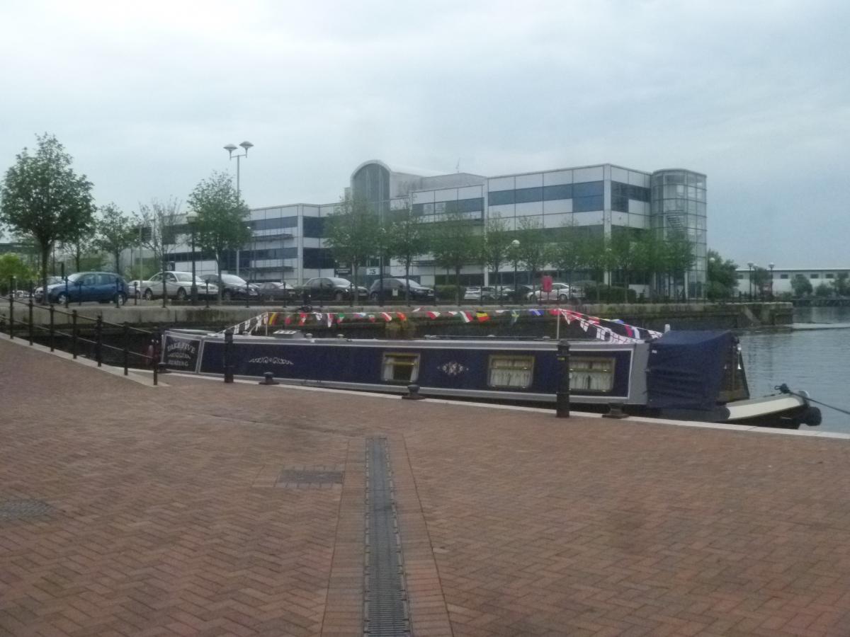 Mooring at Salford Quays Holidays Afloat Canal World