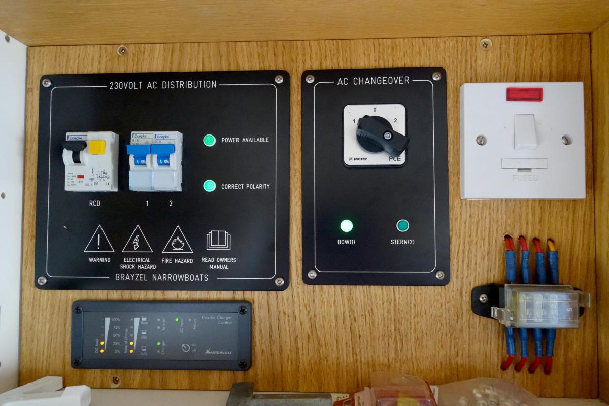 Immersion heater switch tripping shore RCD Boat Building