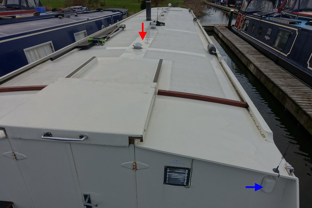 Collapsable mount for a rooftop TV aerial? Boat Equipment Canal World