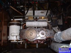 Over Head shot of the Engine