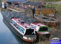 Motor and butty at Black Country Living Museum