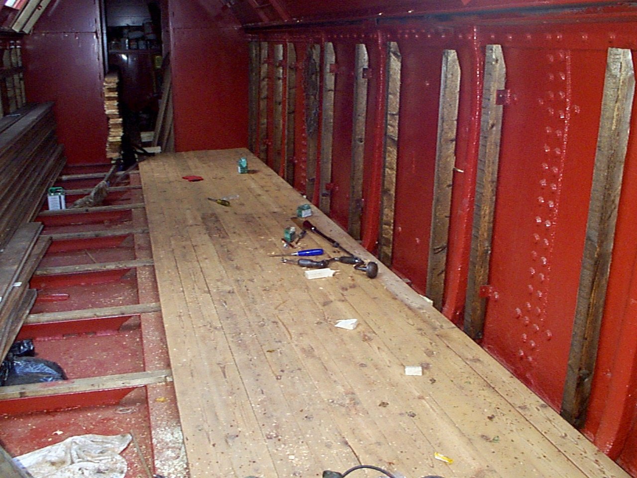 Floor bearers, arrangement of - Boat Building & Maintenance - Canal World