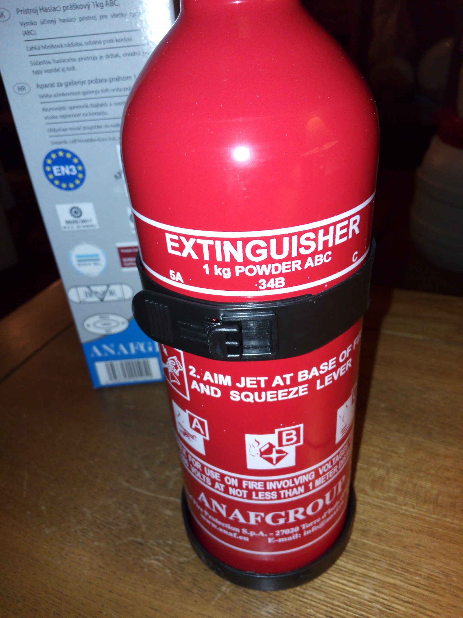 Lidl fire extinguishers Boat Equipment Canal World