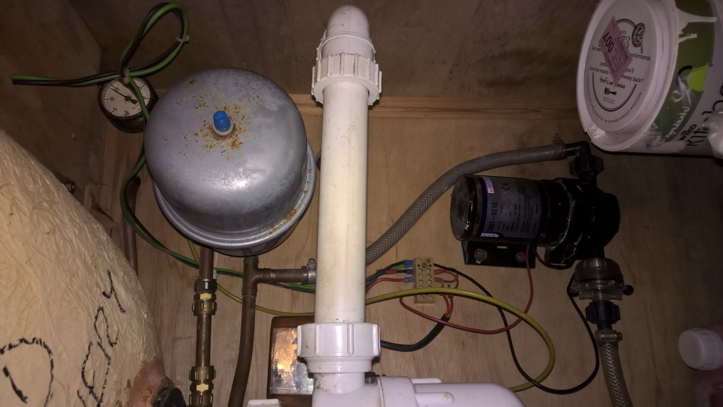 shurflo water pump slow to respond? Boat Equipment Canal World