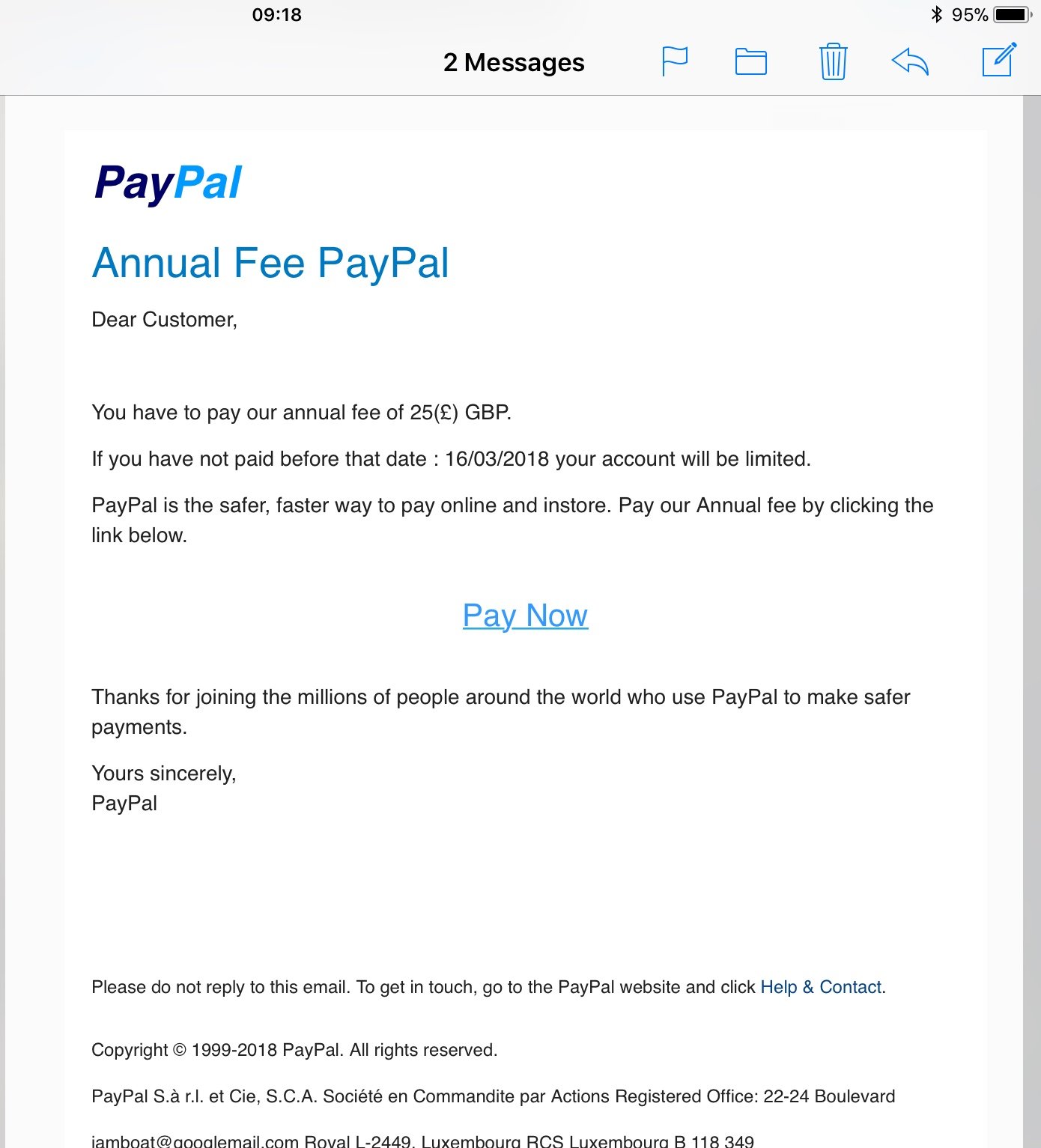 Is Nymbus Llc A Scam?  Get Your Paypal Refund Immediately - e52x006