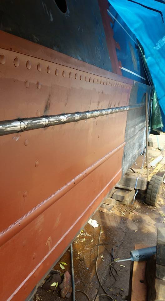 Rivetted Construction In The Modern Day Boat Building & Maintenance