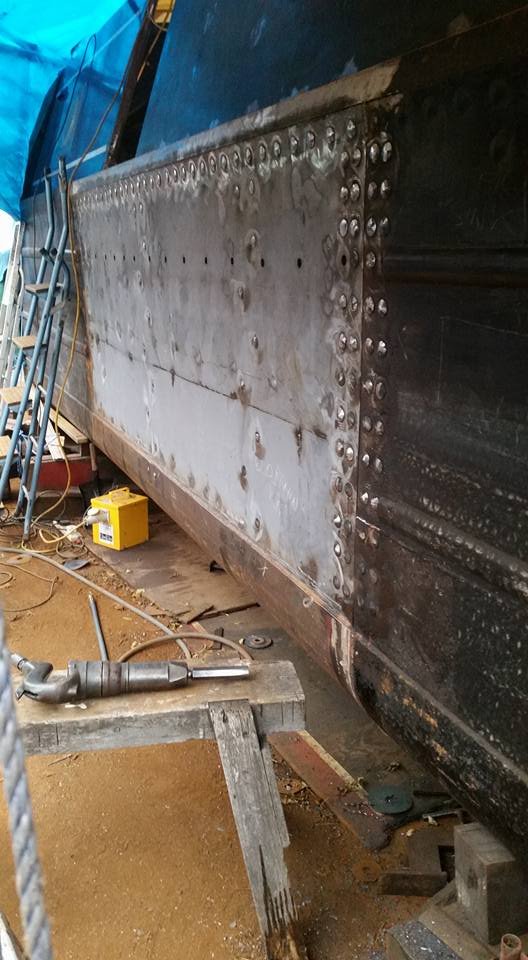 Rivetted Construction In The Modern Day Boat Building & Maintenance