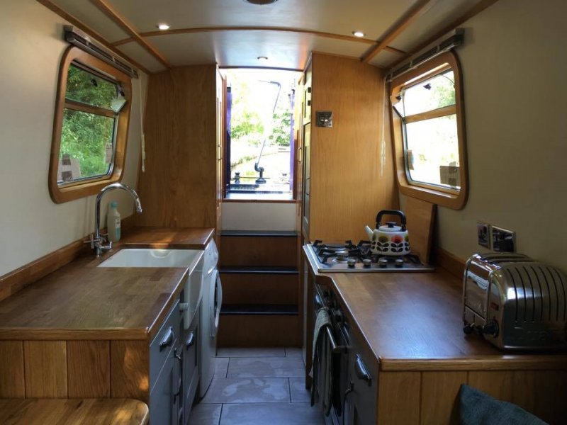 Inside pics of narrowboat