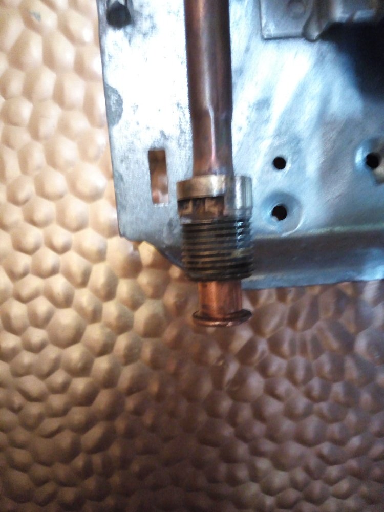 How to seal this plumbing joint? Boat Equipment Canal World